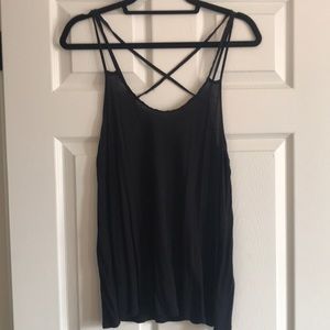 H&M Strappy Black Tank Top